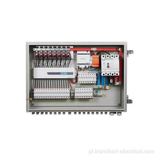 Caixa de combinador especial para geração de energia fotovoltaica